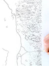 Puget Sound Topo Map Print - DIGS