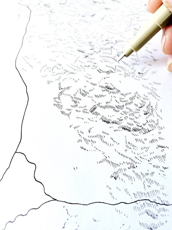 Puget Sound Topo Map Print - DIGS
