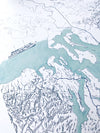 Puget Sound Topo Map Print - DIGS