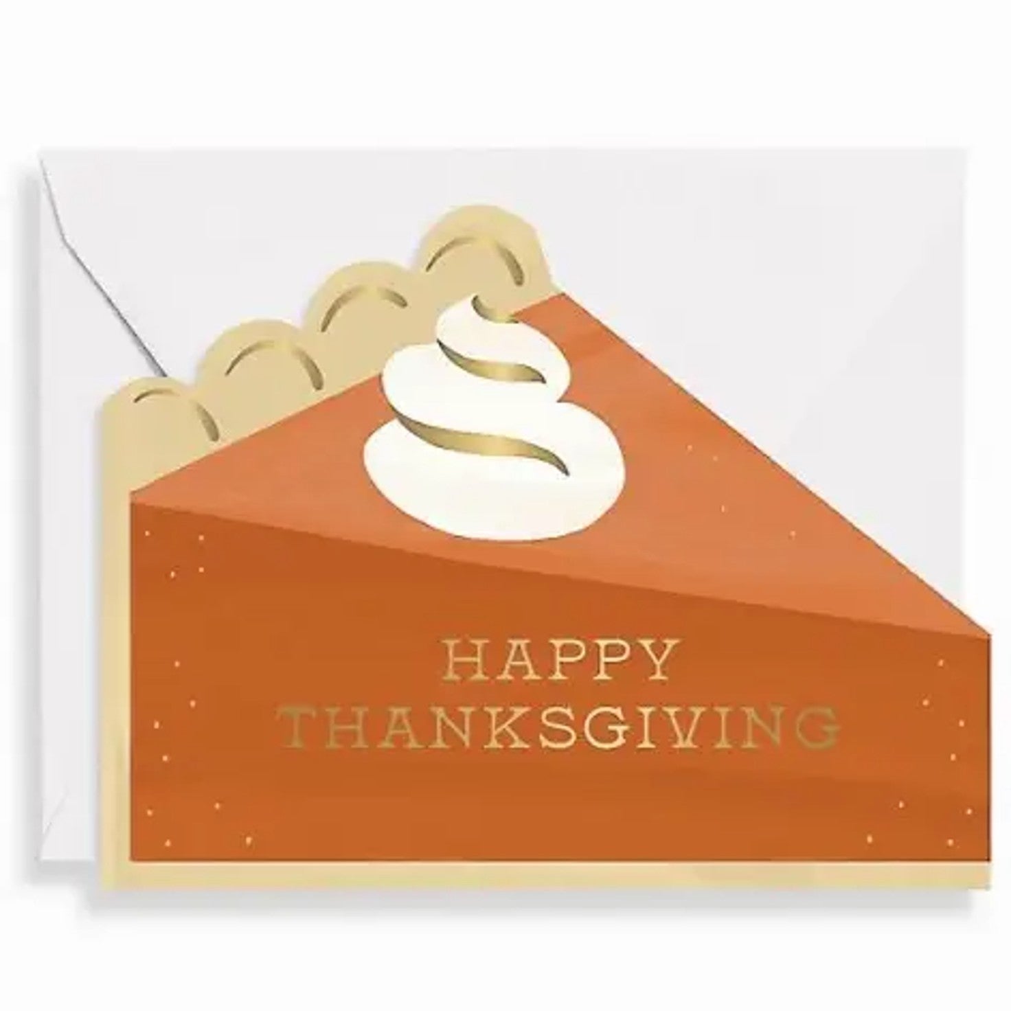 Pumpkin Pie Thanksgiving Card - DIGS