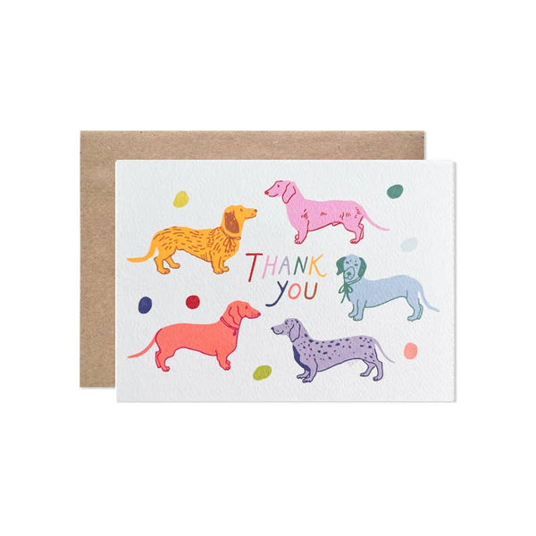 Pups Thank You Card - DIGS