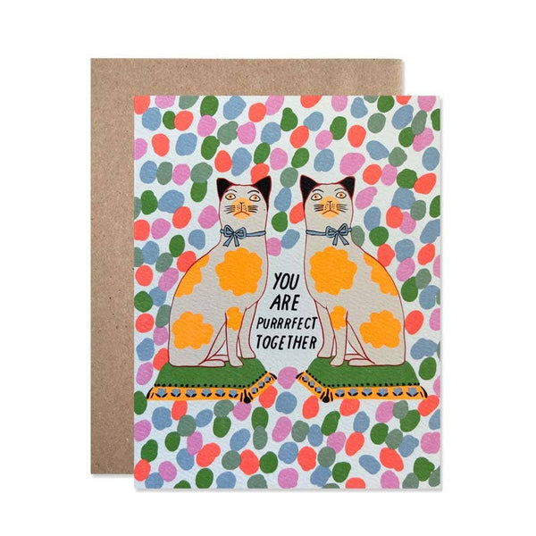 Purrrfect Together Wedding Card - DIGS
