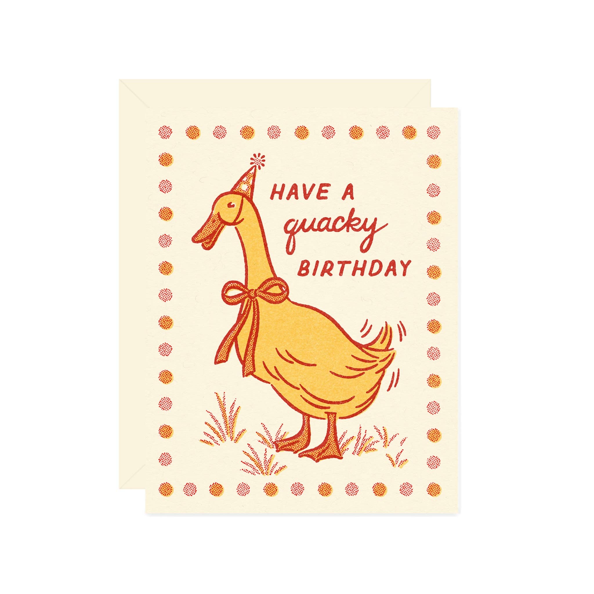 Quacky Duck Birthday Card - DIGS