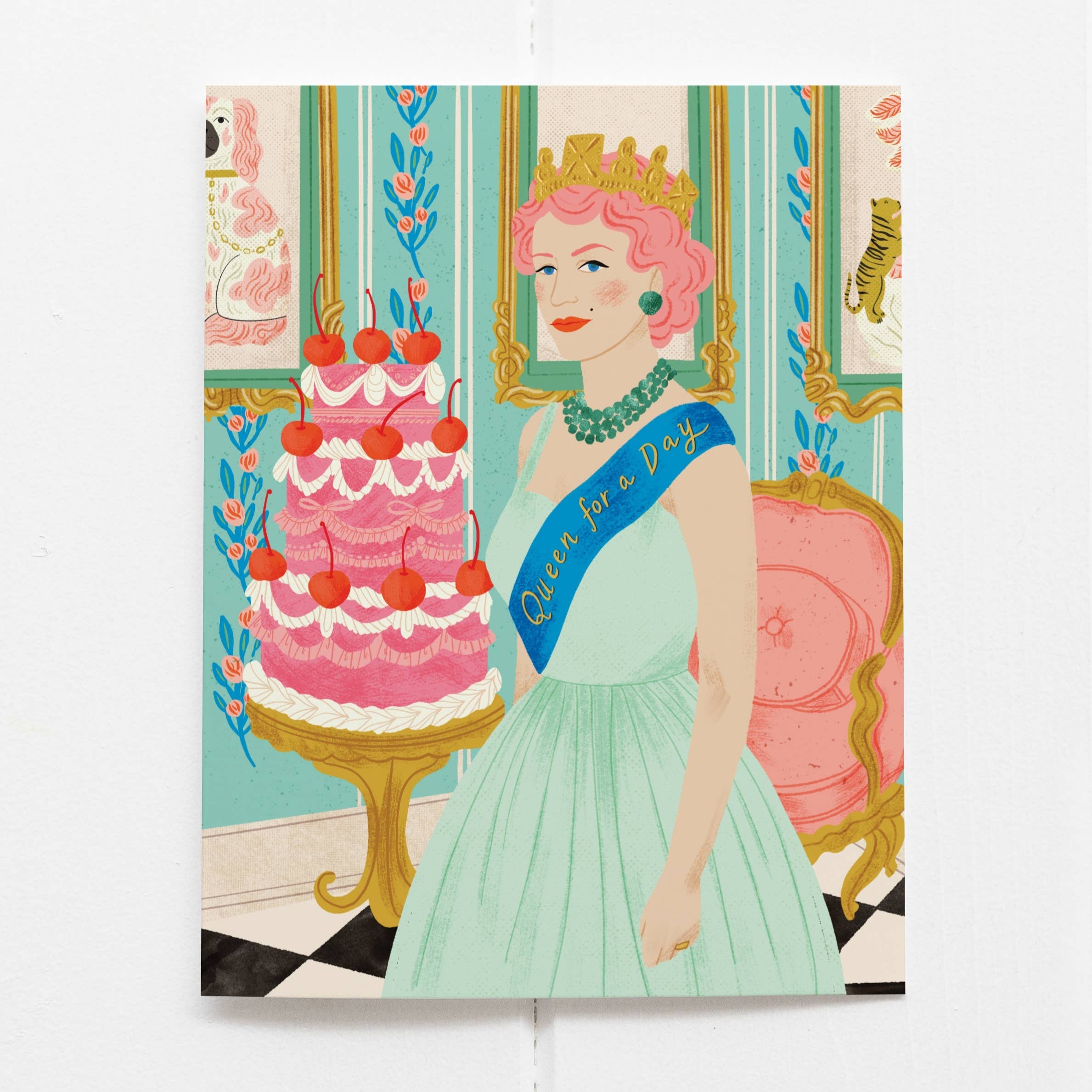 Queen For A Day Birthday Card - DIGS