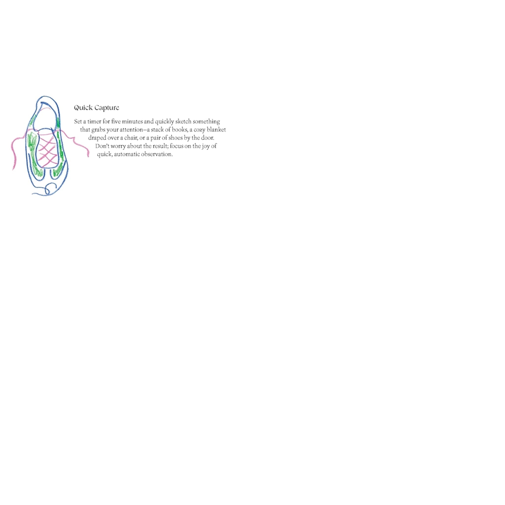 Quiet Moments: A Guided Sketchbook - DIGS