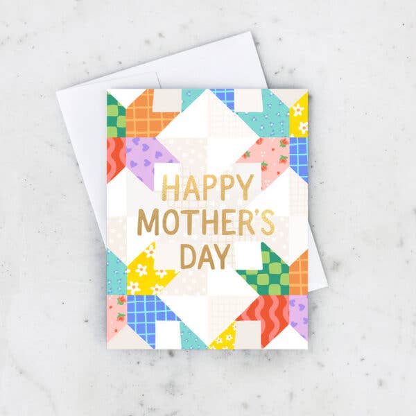 Quilt Mother's Day Card - DIGS