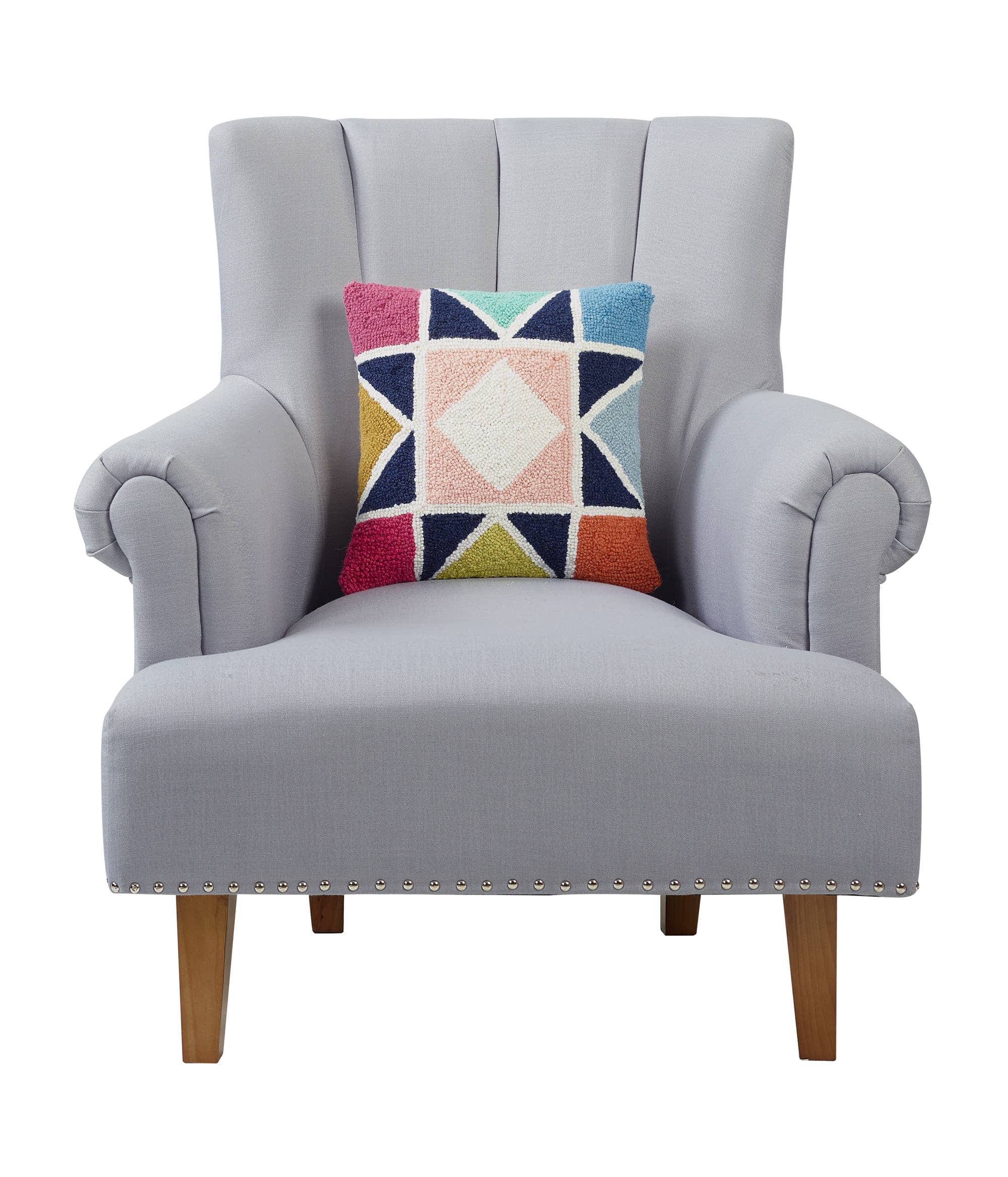Quilt Star Hook Pillow - DIGS