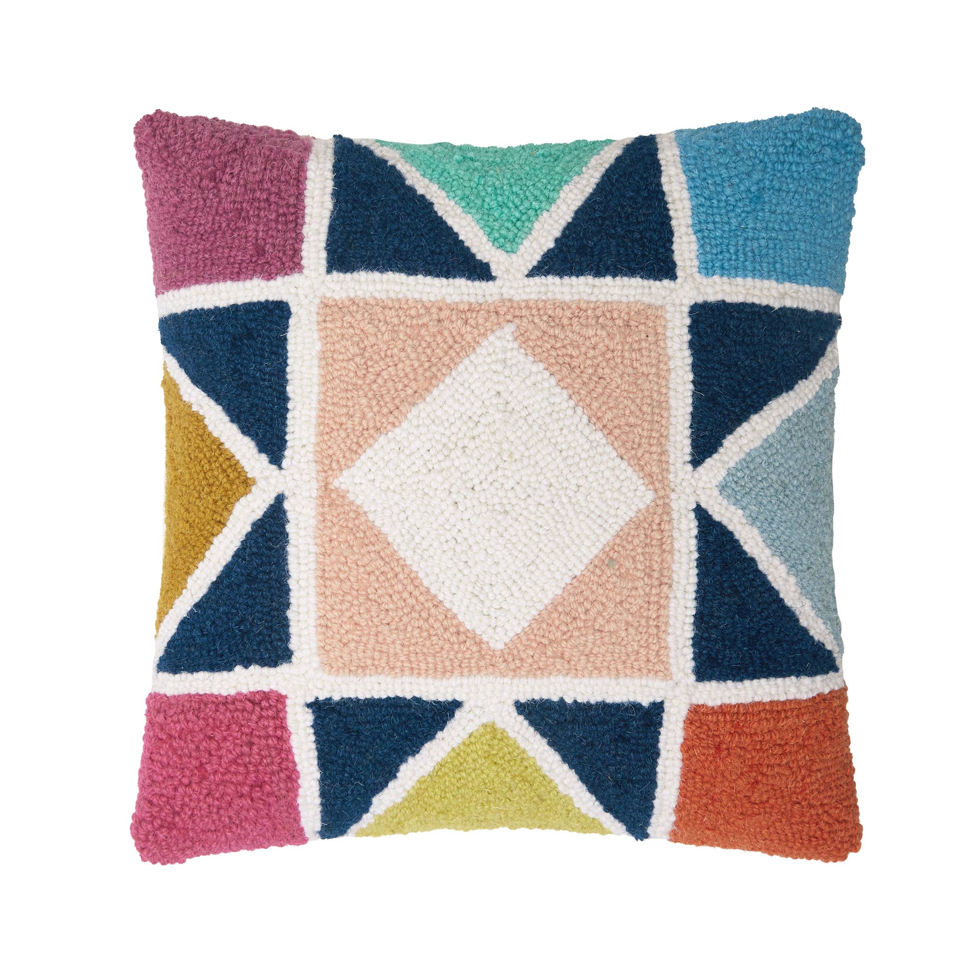 Quilt Star Hook Pillow - DIGS