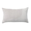 Quilted Chambray Lumbar Pillow - DIGS