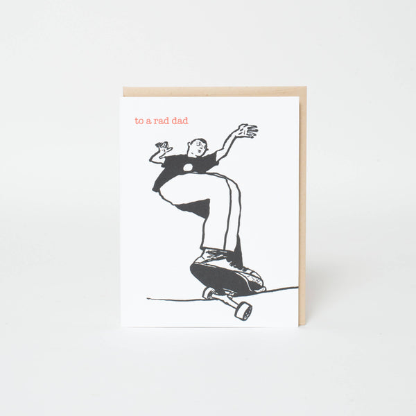 Rad Skater Father's Day Card - DIGS