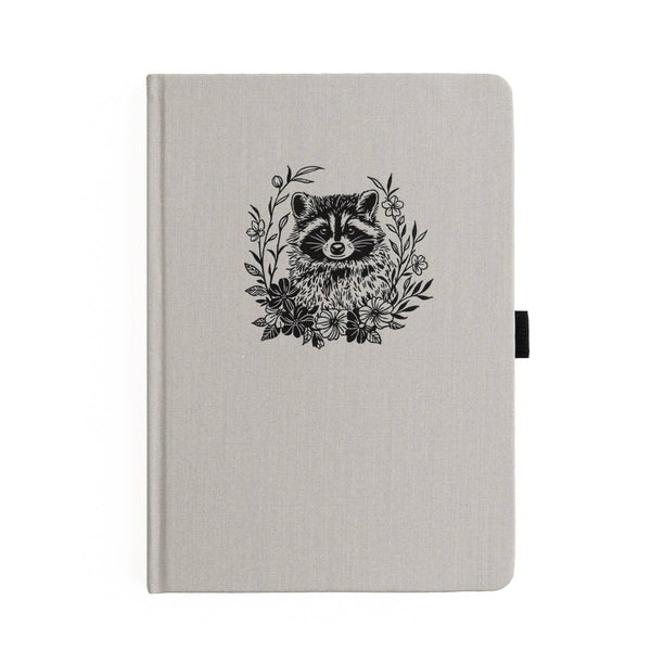 Radiant Raccoon Lined Journal - DIGS