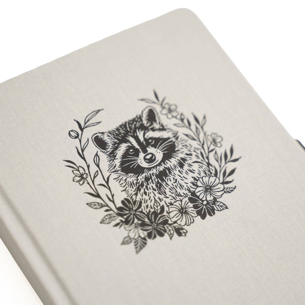 Radiant Raccoon Lined Journal - DIGS