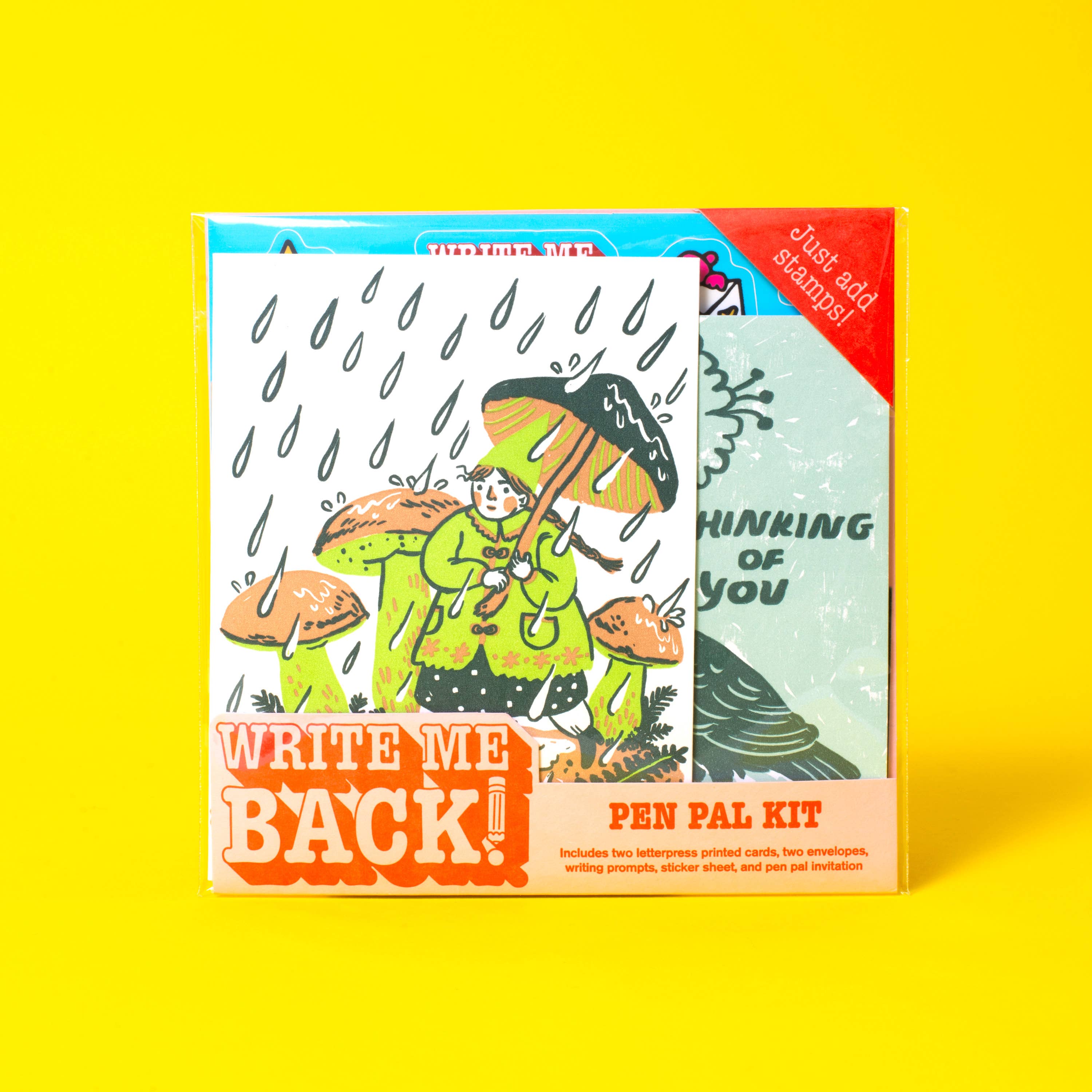 Rain Walk + Crow Pen Pal Kit - DIGS