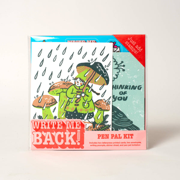 Rain Walk + Crow Pen Pal Kit - DIGS