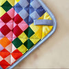 Rainbow Check Oven Mitt + Pot Holder - DIGS
