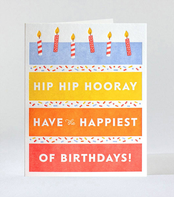Rainbow Slice Birthday Card - DIGS
