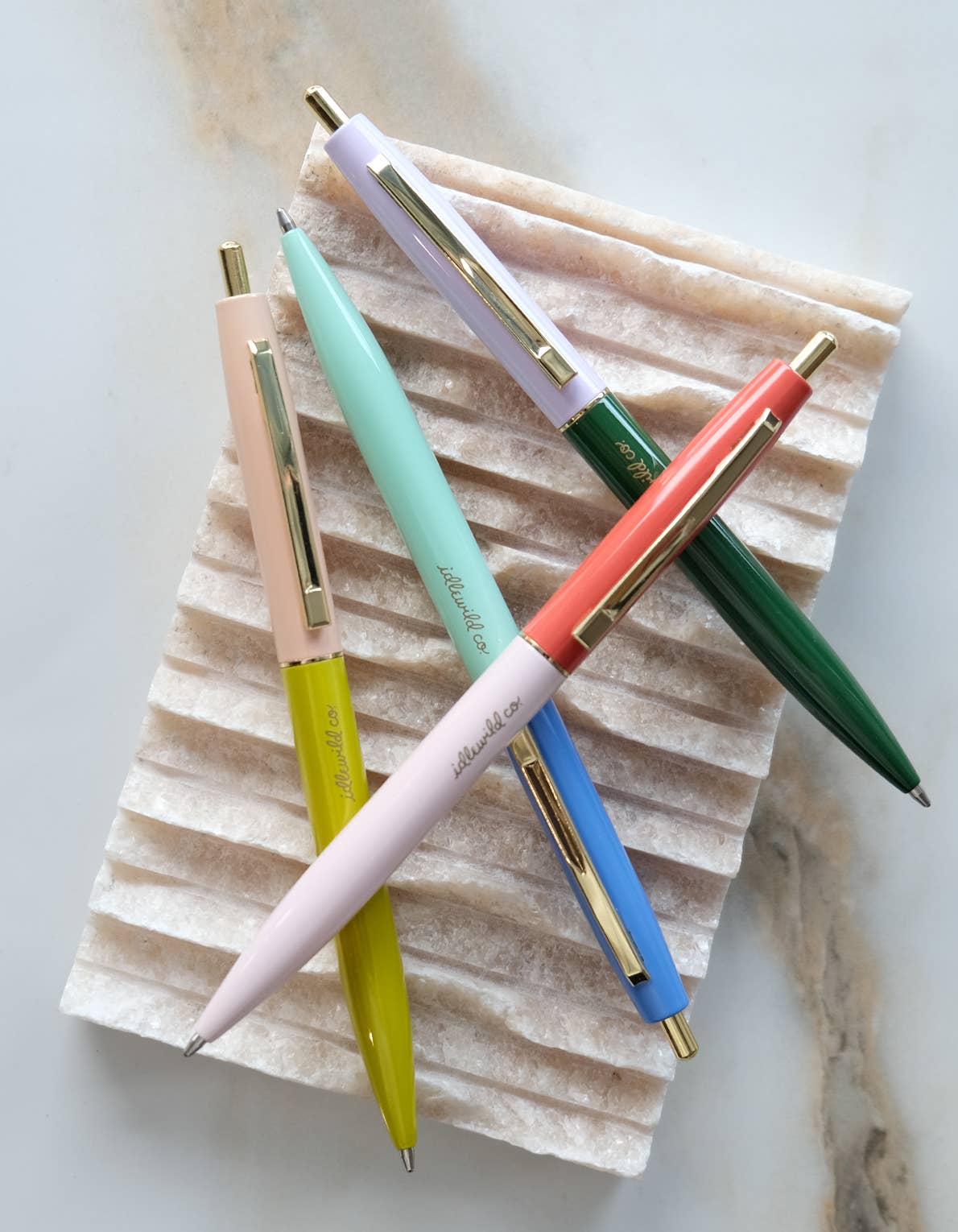 Rainbow Tones Retro Pen Set - DIGS