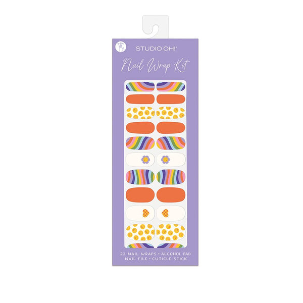 Rainbowlicious Nail Wrap Kit - DIGS