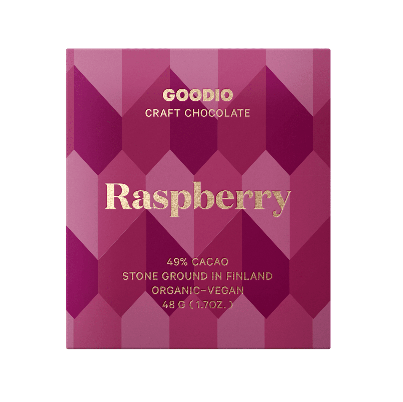 Raspberry 49% Chocolate Bar - DIGS