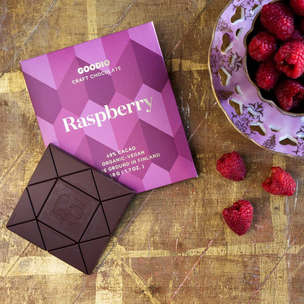 Raspberry 49% Chocolate Bar - DIGS