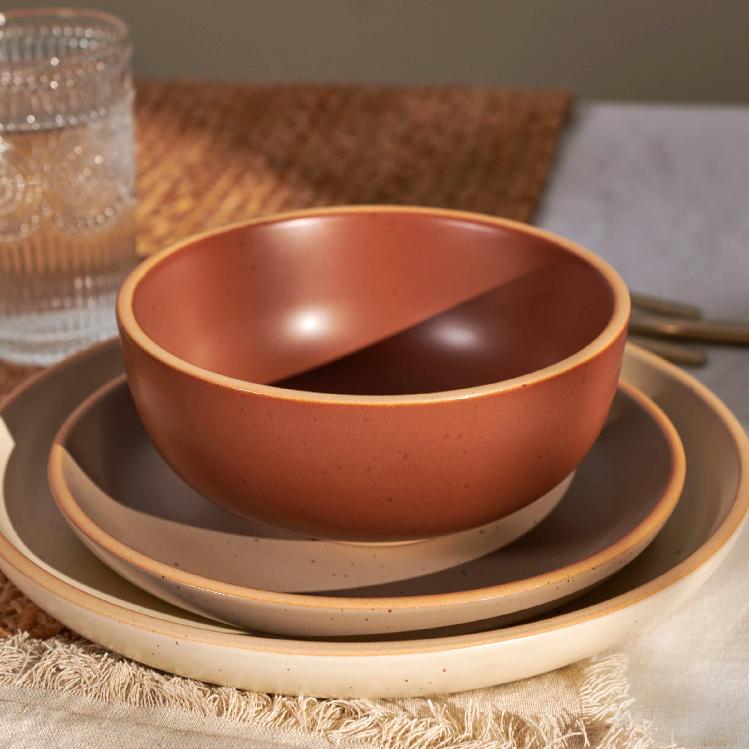 Red Cottage Bowl - DIGS