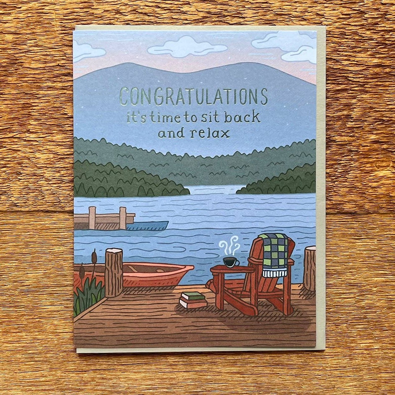 Relax Dock Retirement Card - DIGS