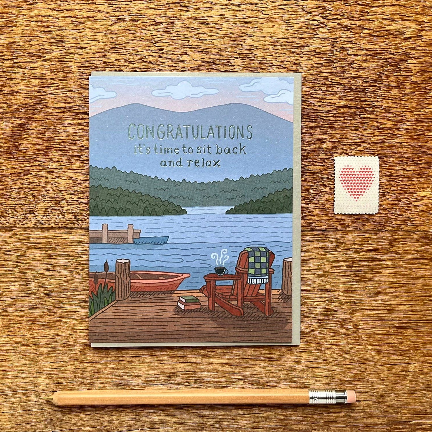 Relax Dock Retirement Card - DIGS