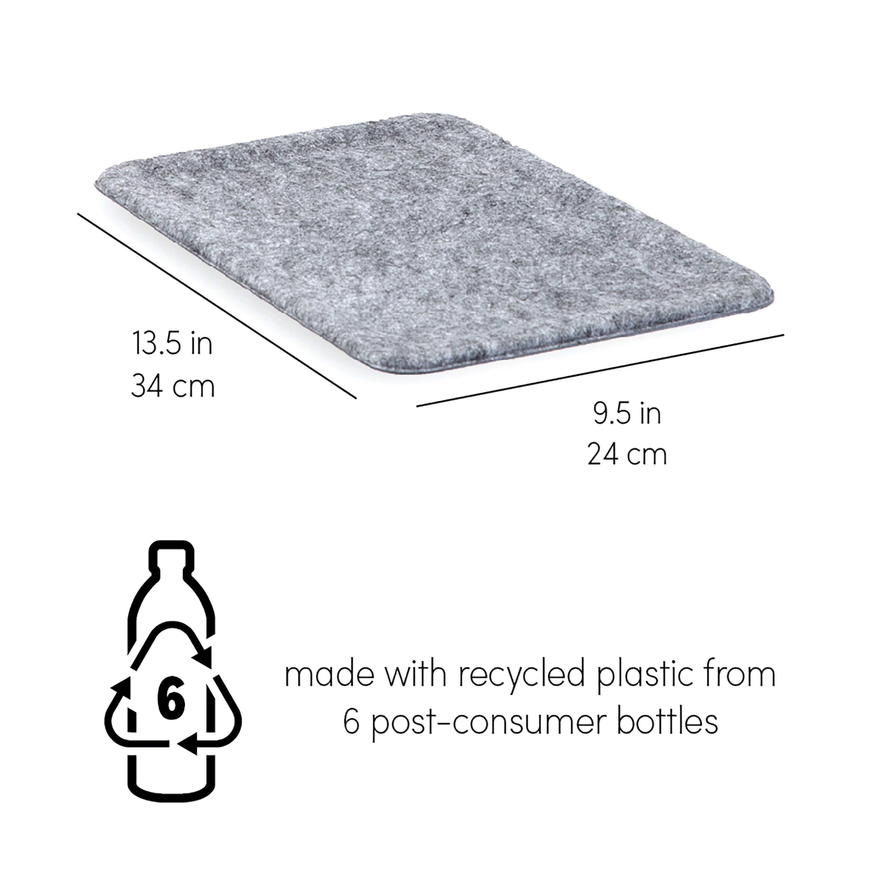 ReSTAK Recycled Felt Medium Bin Lid - DIGS