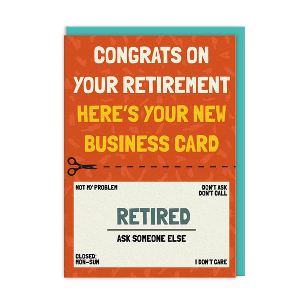 Retirement Congrats Card - DIGS