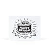 Retro Birthday Cake Card - DIGS
