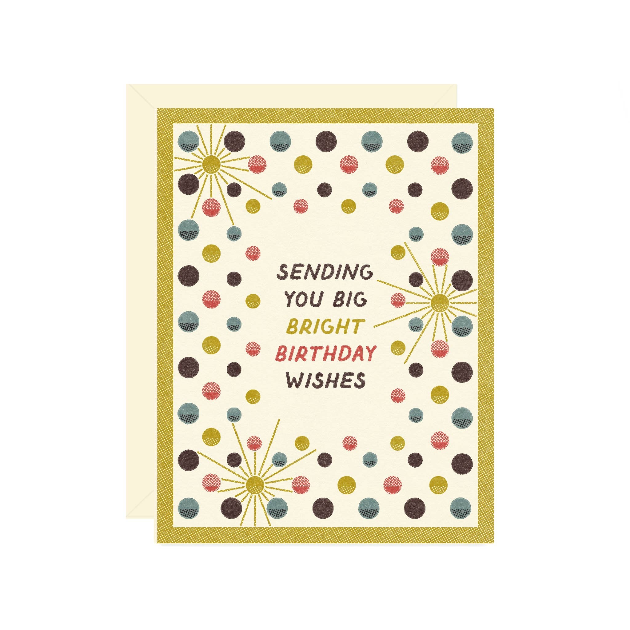 Retro Bright Birthday Wishes - DIGS