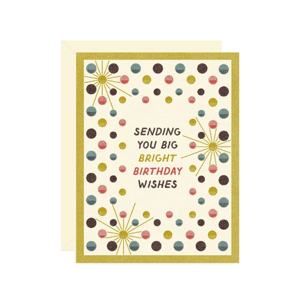 Retro Bright Birthday Wishes - DIGS