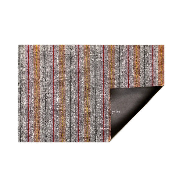 Ribbon Stripe Shag Floor Mat - DIGS