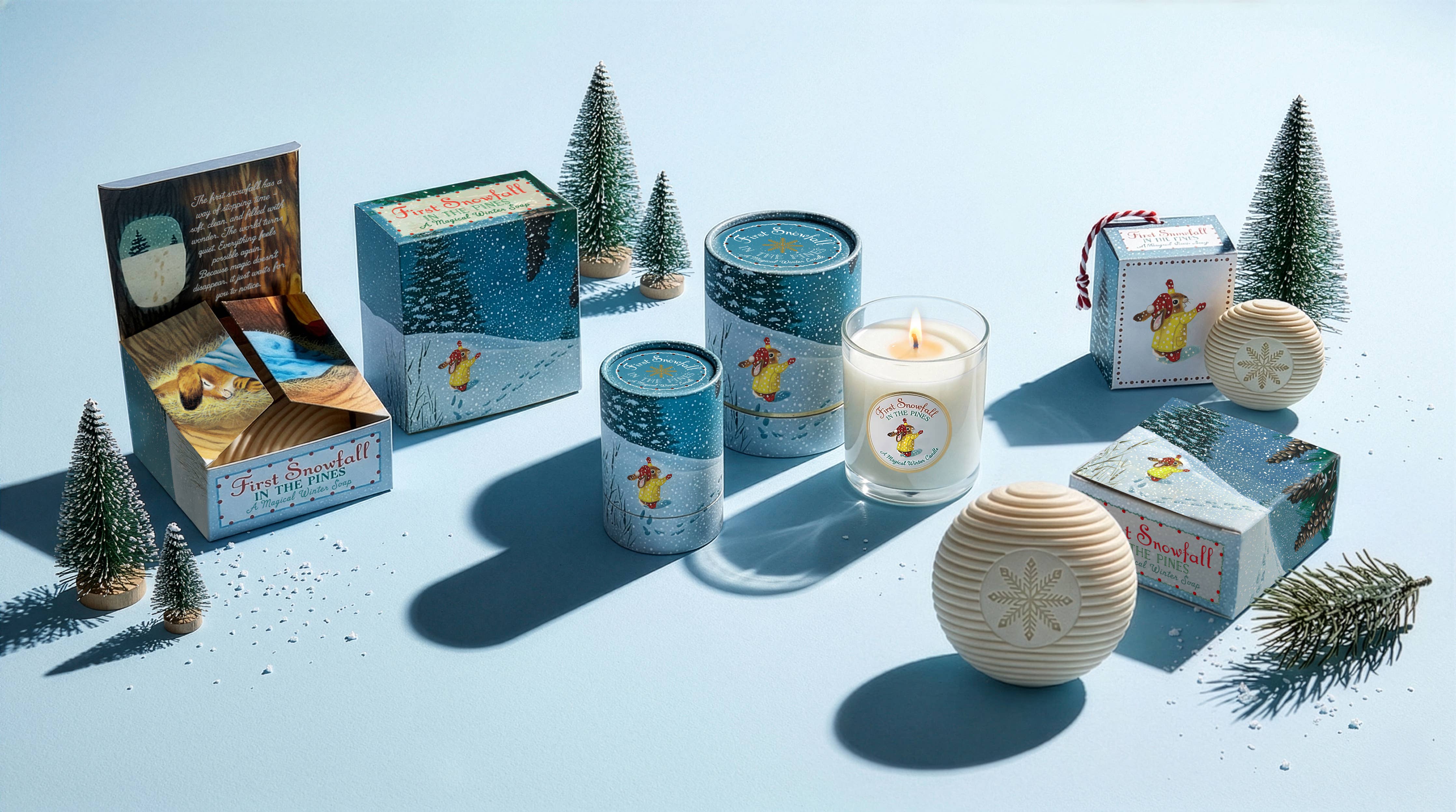 Richard Scarry First Snowfall Bar Soap - DIGS