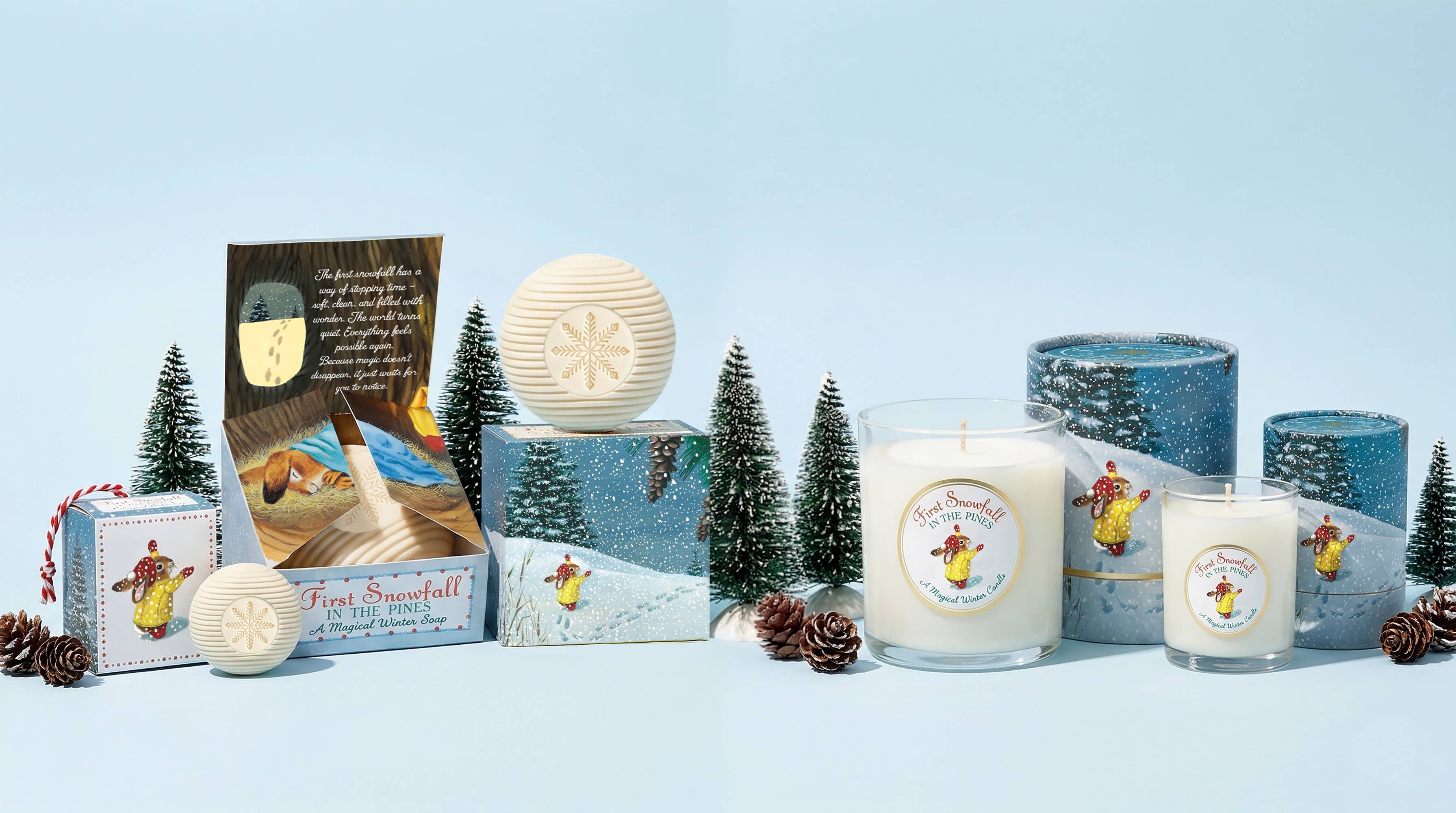 Richard Scarry First Snowfall Candle - DIGS