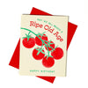 Ripe Old Age Tomato Birthday Card - DIGS