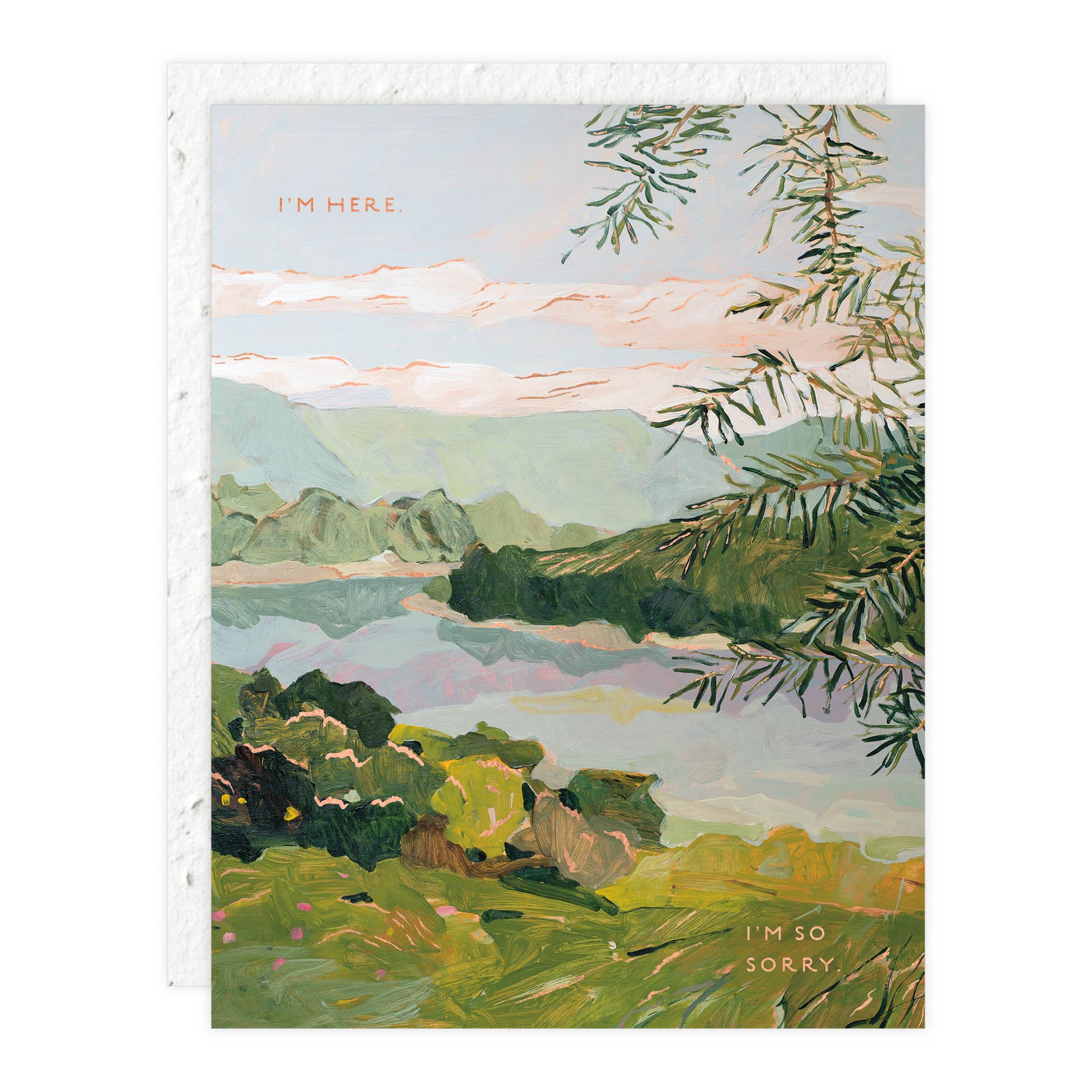 River Bank Sympathy Card - DIGS