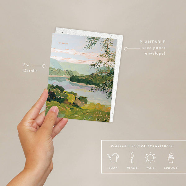 River Bank Sympathy Card - DIGS