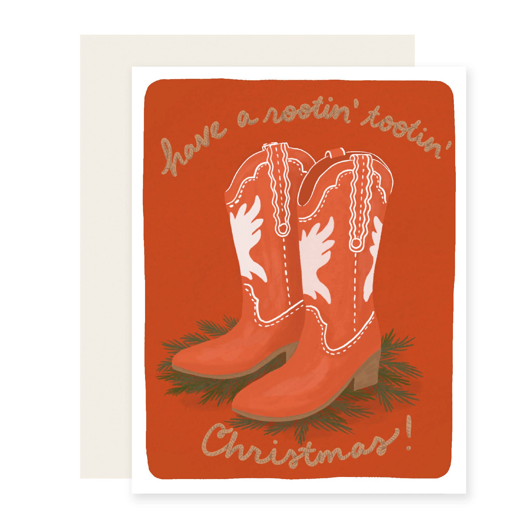 Rootin' Tootin' Christmas Card - DIGS