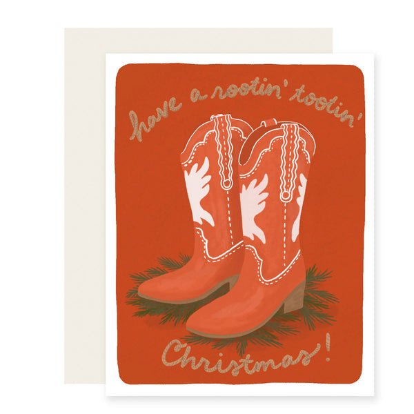 Rootin' Tootin' Christmas Card - DIGS