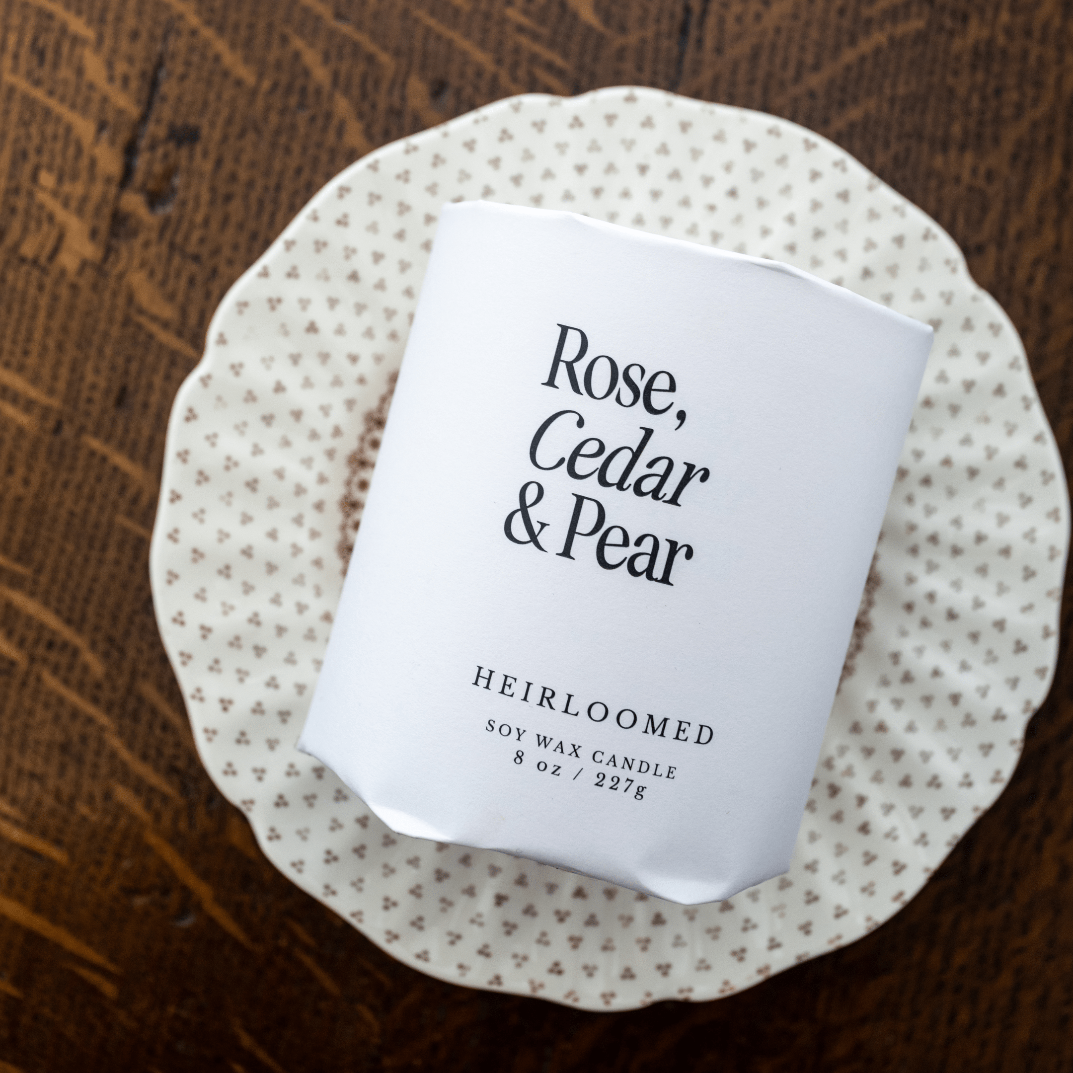 Rose, Cedar & Pear Candle - DIGS