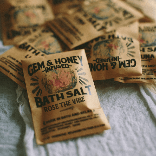 Rose the Vibe Bath Soak or Body Scrub - DIGS
