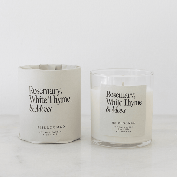 Rosemary, Thyme & Moss Candle - DIGS