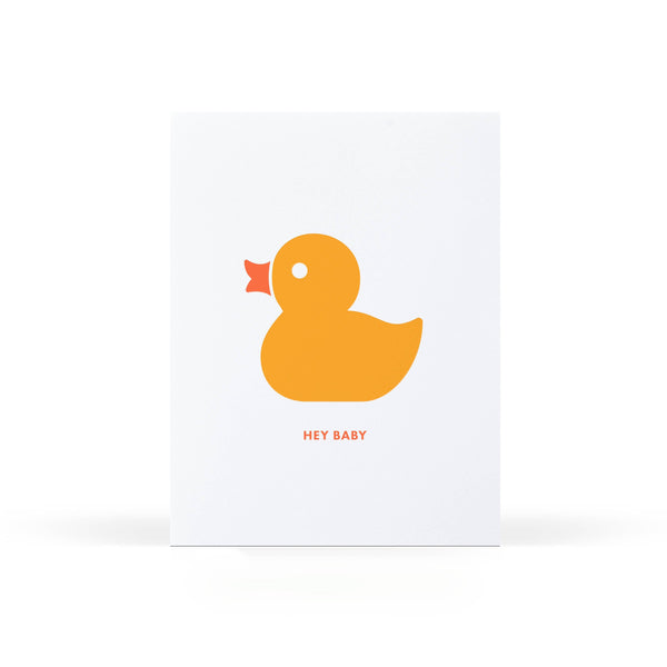 Rubber Duck Baby Card - DIGS