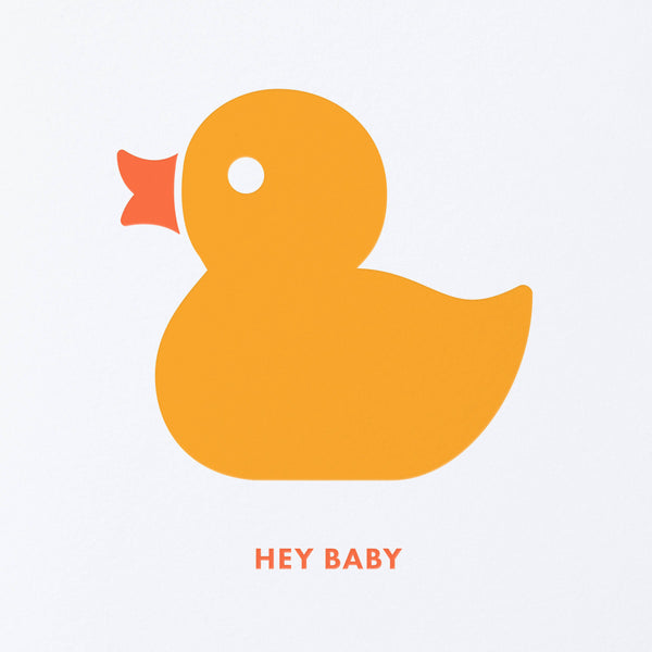 Rubber Duck Baby Card - DIGS