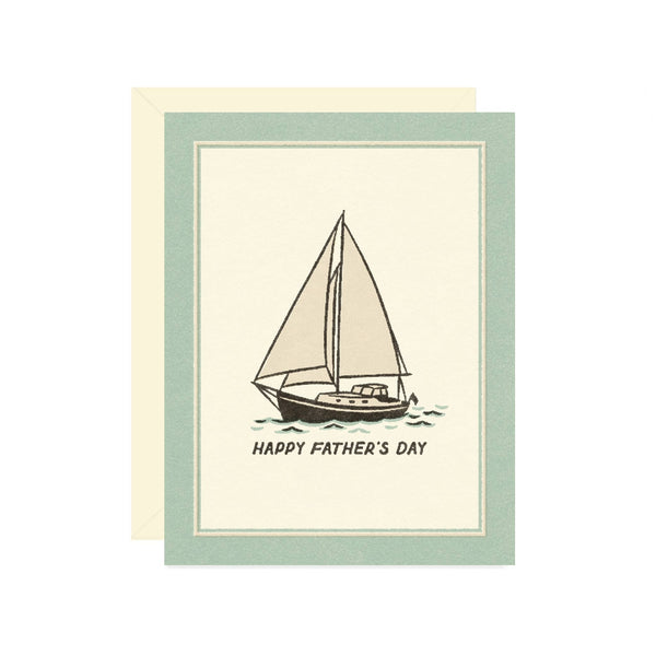 Sailboat Father's Day Card - DIGS