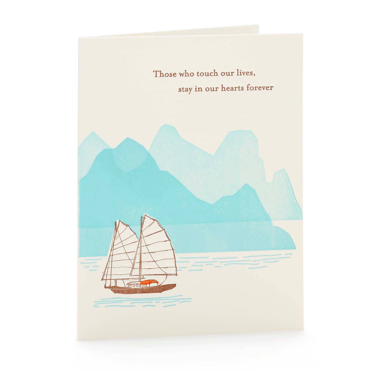 Sailing Sympathy Card - DIGS