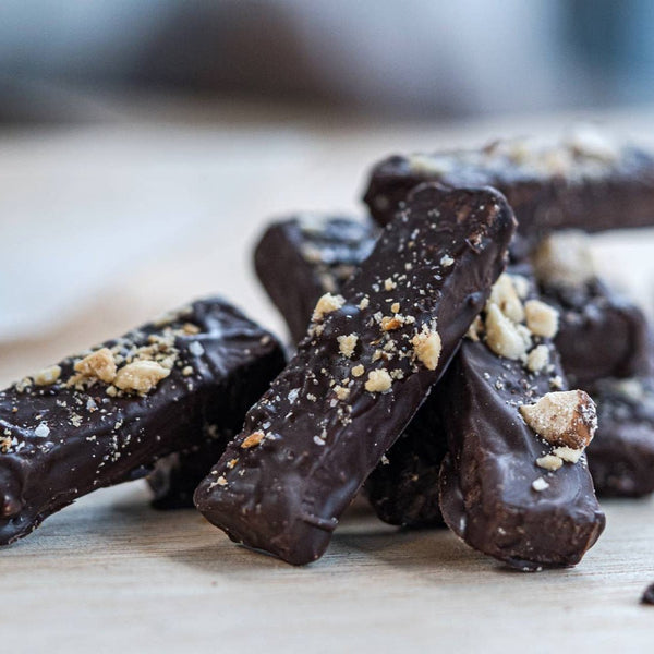 Salted Peanut Dark Chocolate Sticks - DIGS