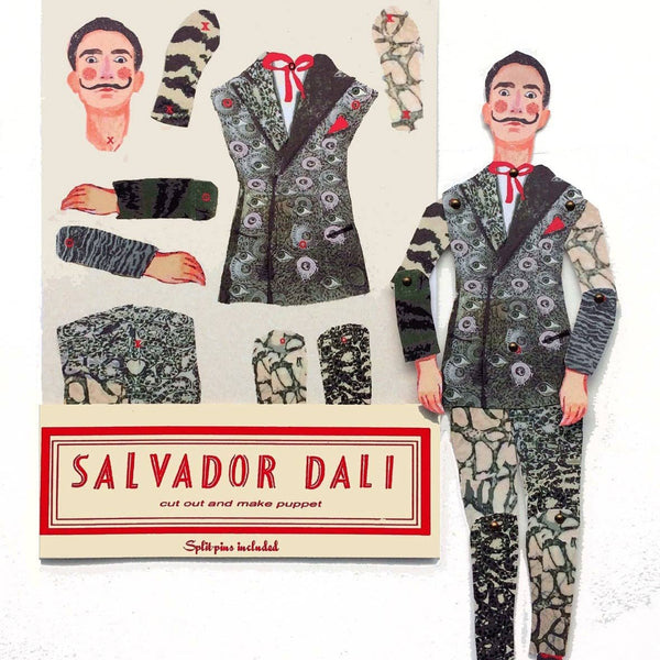 Salvador Dali Cut and Make Puppet - DIGS