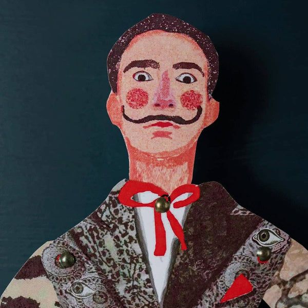 Salvador Dali Cut and Make Puppet - DIGS